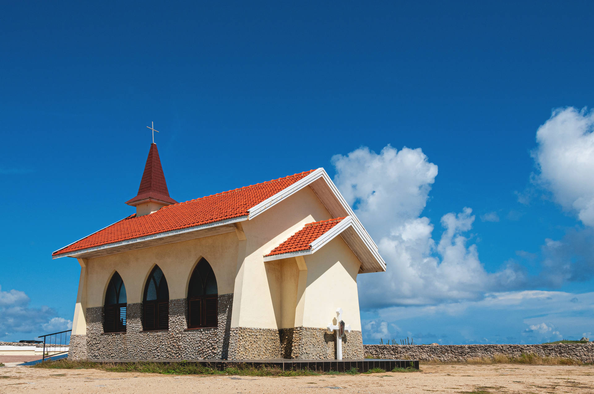 Aruba Alto Vista Chapel Wallpaper
