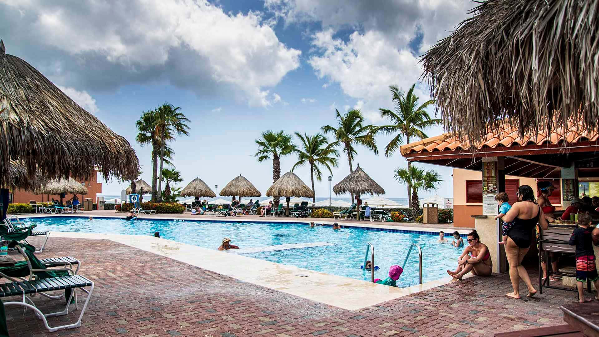 Aruba Beach And Swimming Pool Pictures
