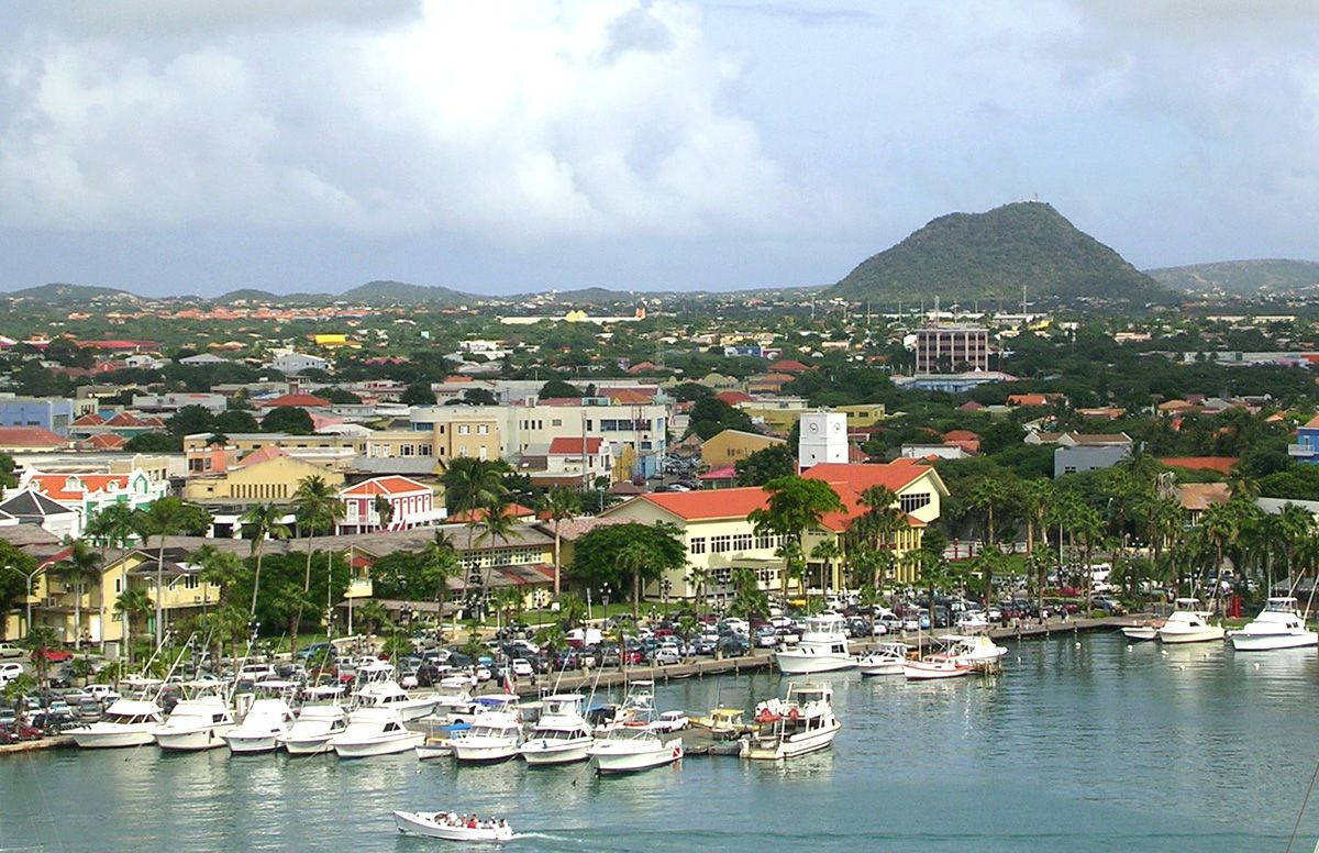 Aruba Cidade De Oranjestad Papel de Parede