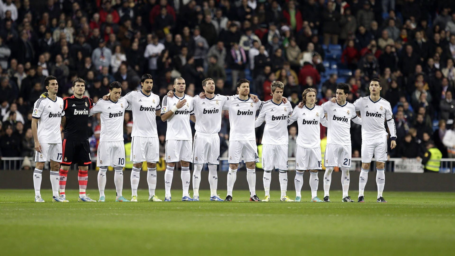 Som et team Real Madrid 4K tapet Wallpaper