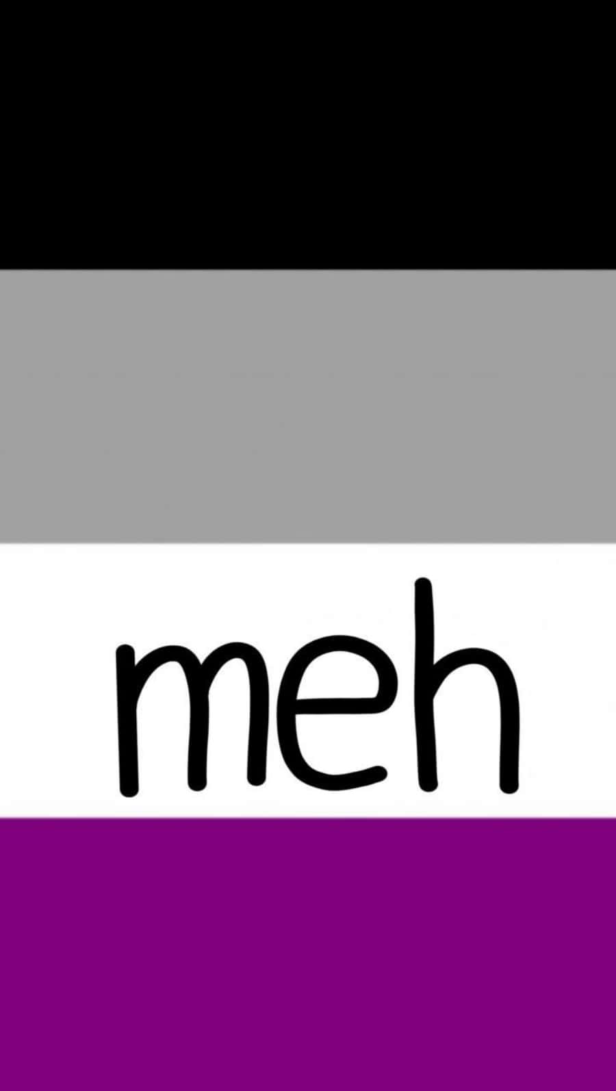 A Purple, Black And White Flag With The Word Hem Wallpaper