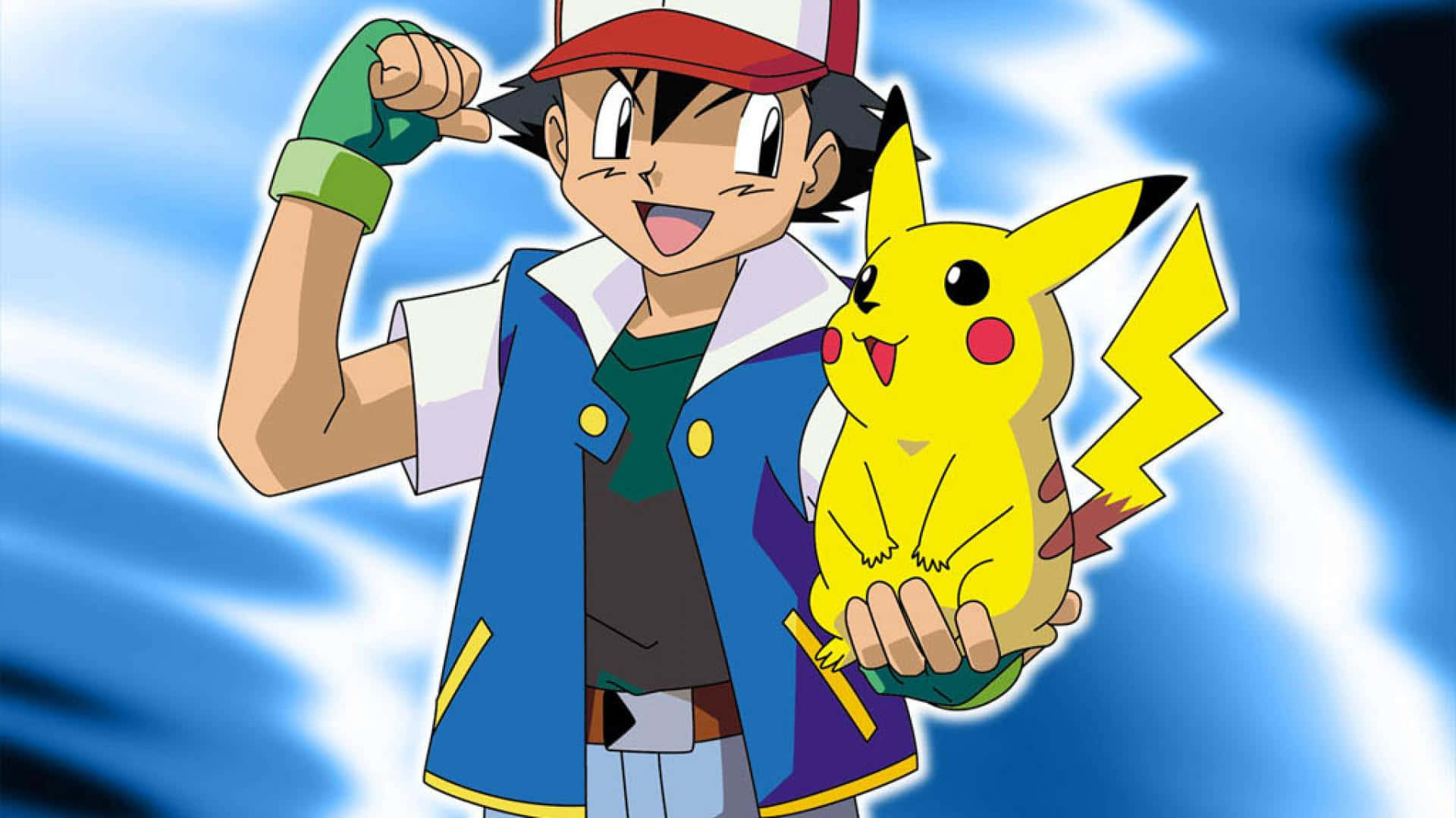 Ash Ketchum and Pikachu, Friends Forever Wallpaper