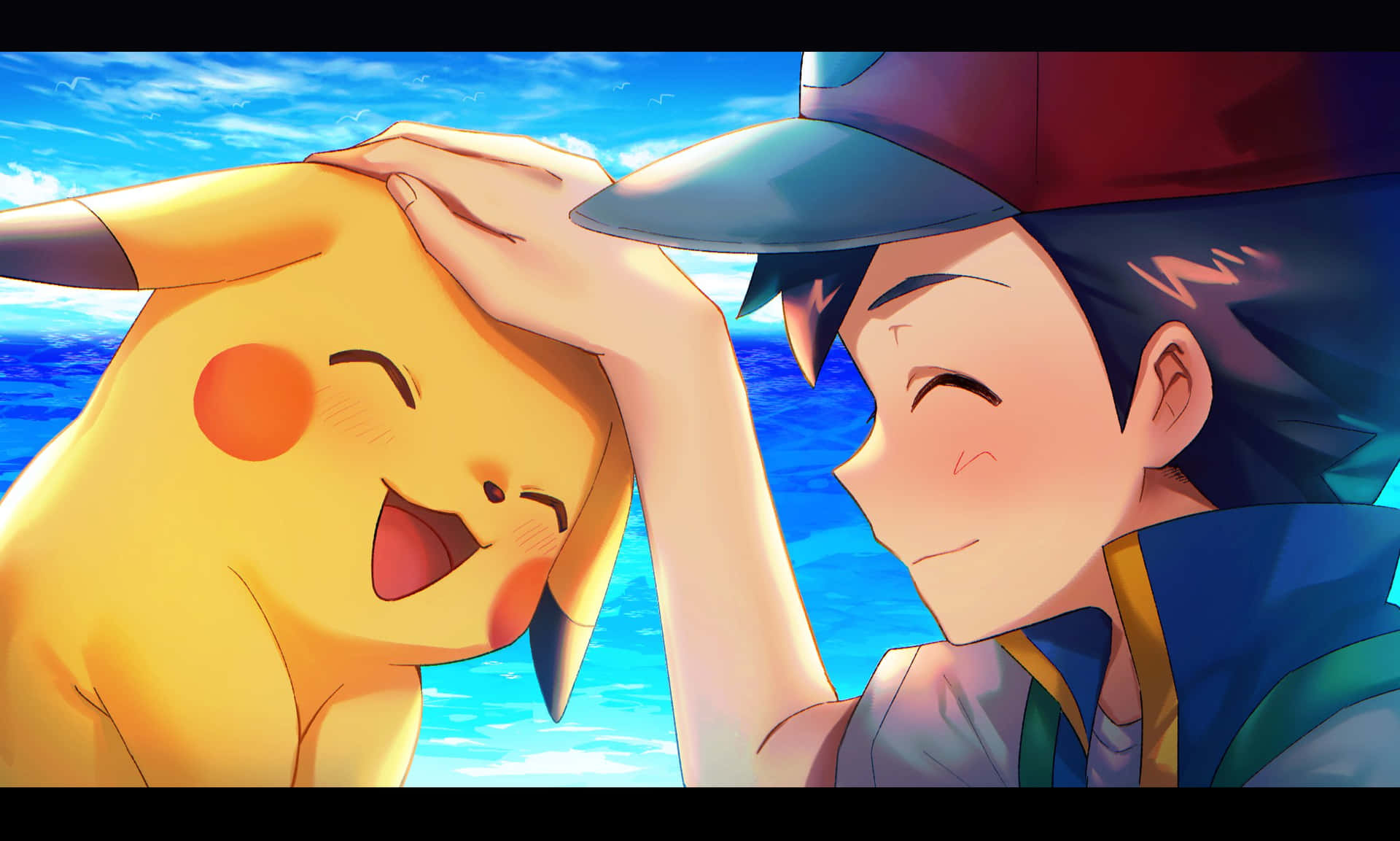 Ash and Pikachu, the ultimate duo Wallpaper