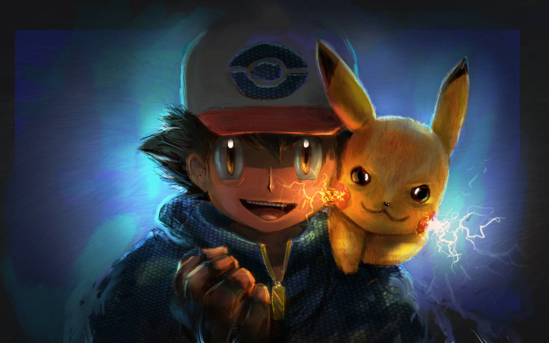 Ash And Pikachu 4k Portrait Wallpaper