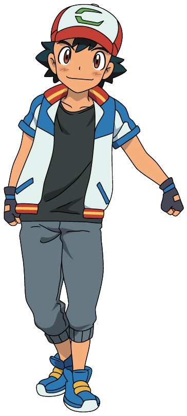 Ash Ketchum Pokemon Character PNG