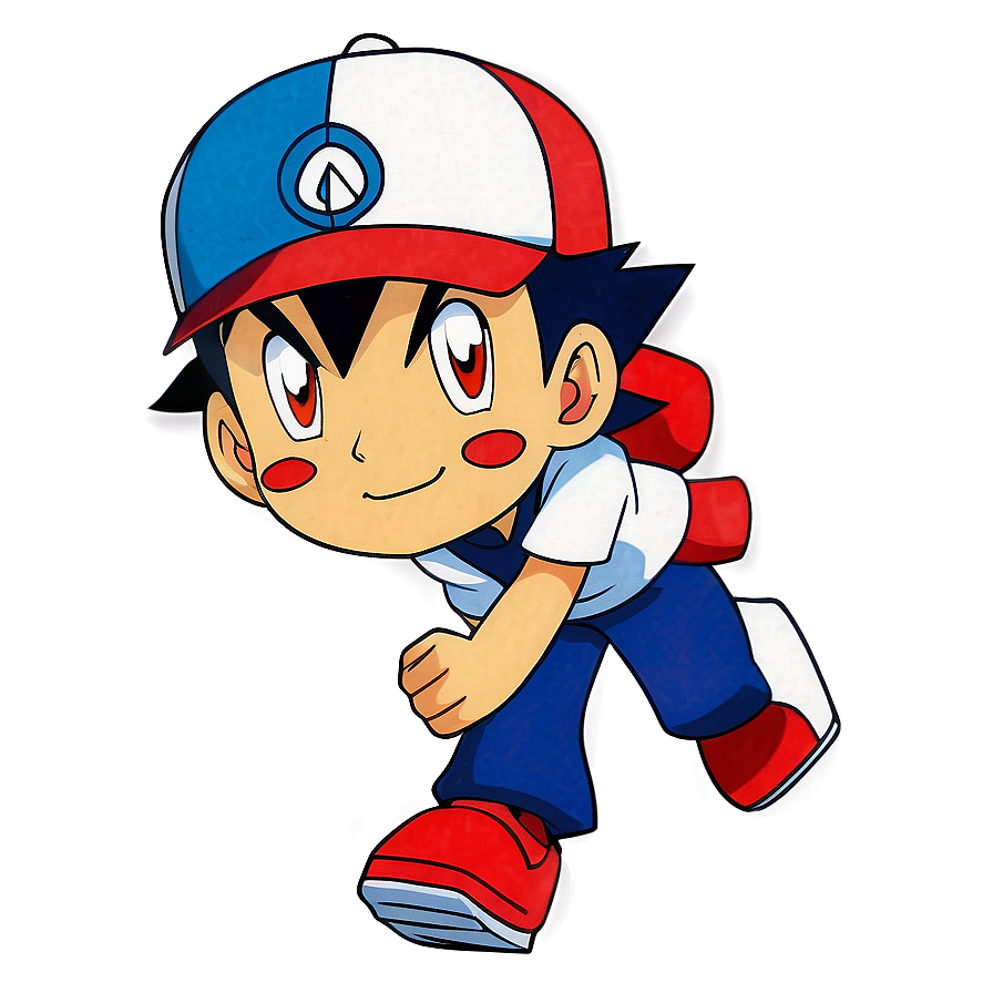 Download Ash Ketchum Pokemon Png Ohm72 | Wallpapers.com