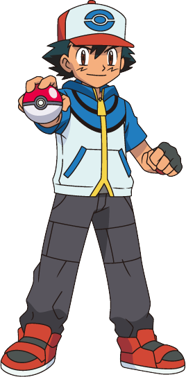 Ash Ketchum Pokemon Trainer PNG