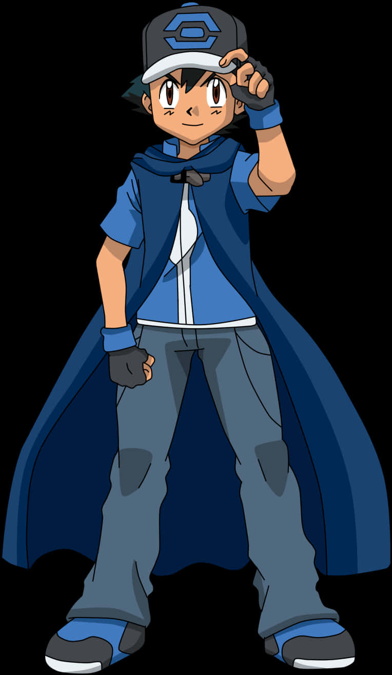 Ash Ketchum Pokemon Trainer PNG