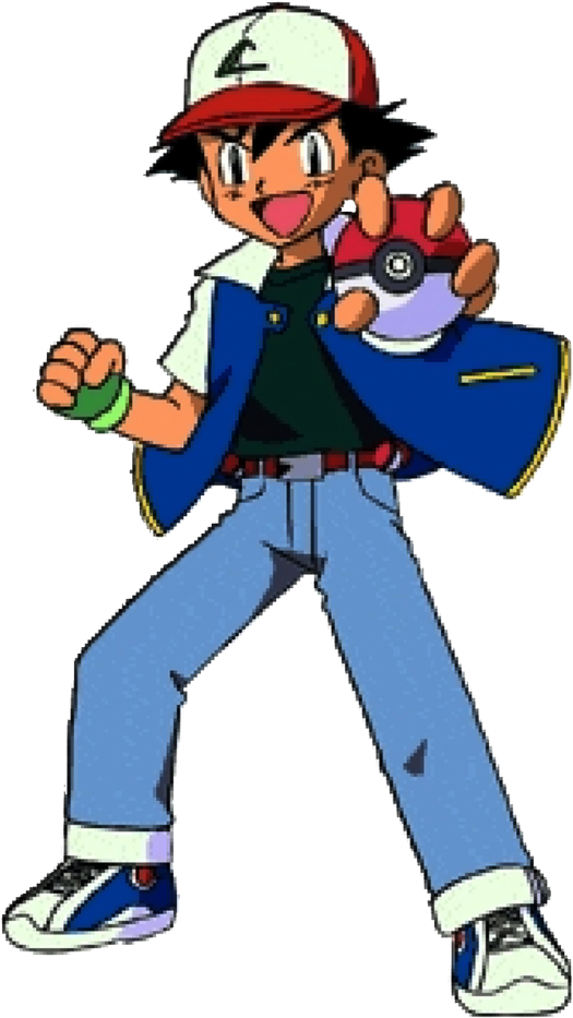 Download Ash Ketchum Readyfor Battle | Wallpapers.com