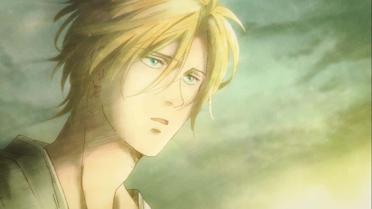 Download A glimpse of Ash Lynx from the anime series Banana Fish