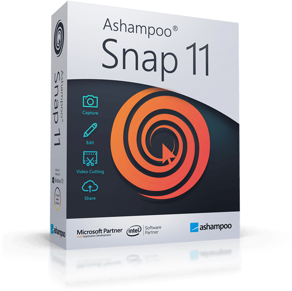 Ashampoo Snap11 Software Box PNG