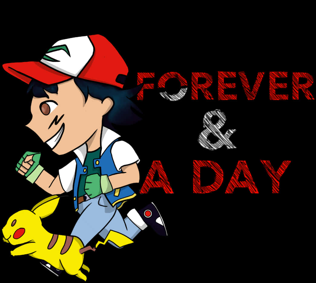 Ashand Pikachu Foreveranda Day PNG