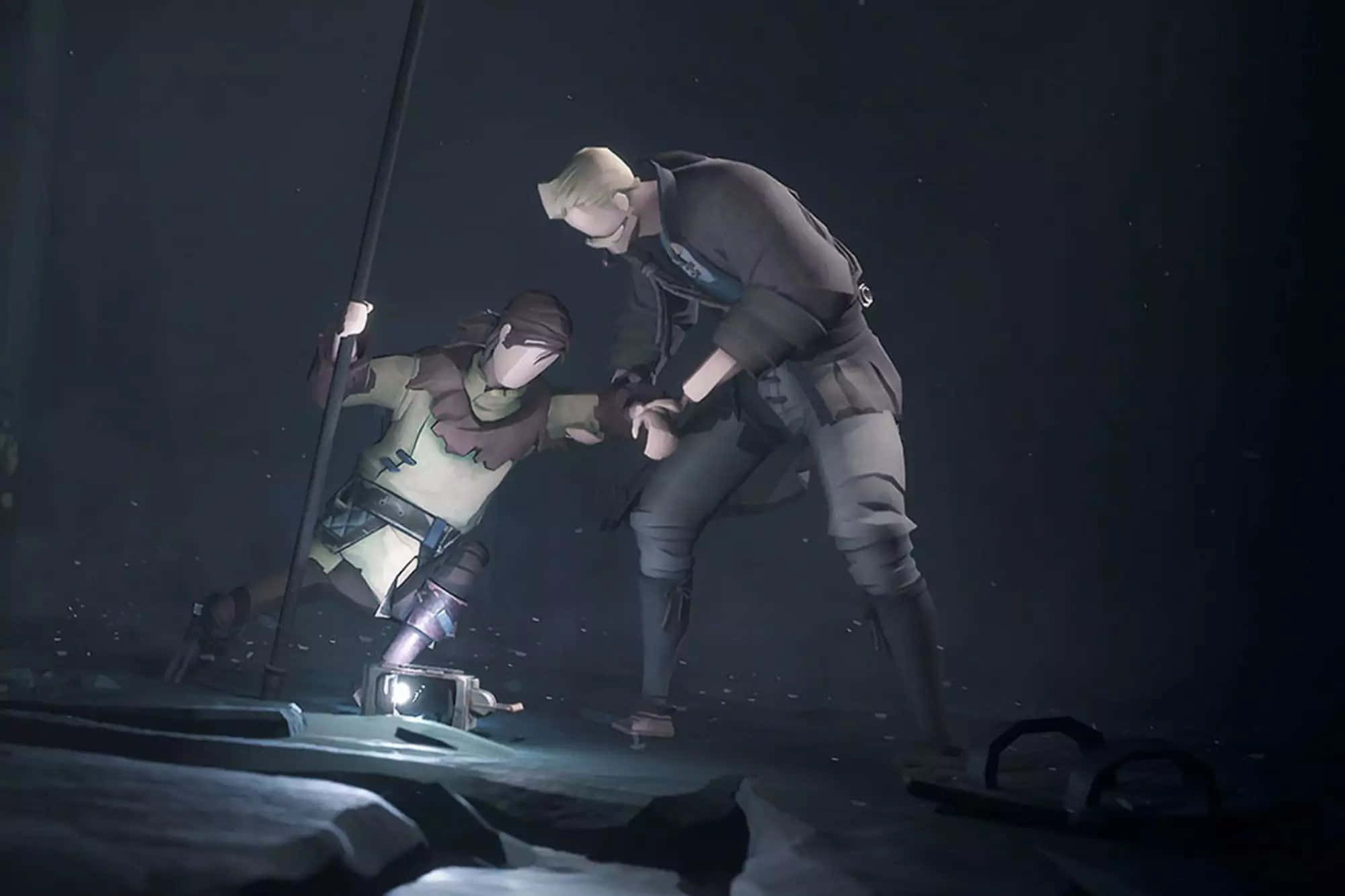 Explore a desolate world filled with mystery and danger in Ashen Wallpaper
