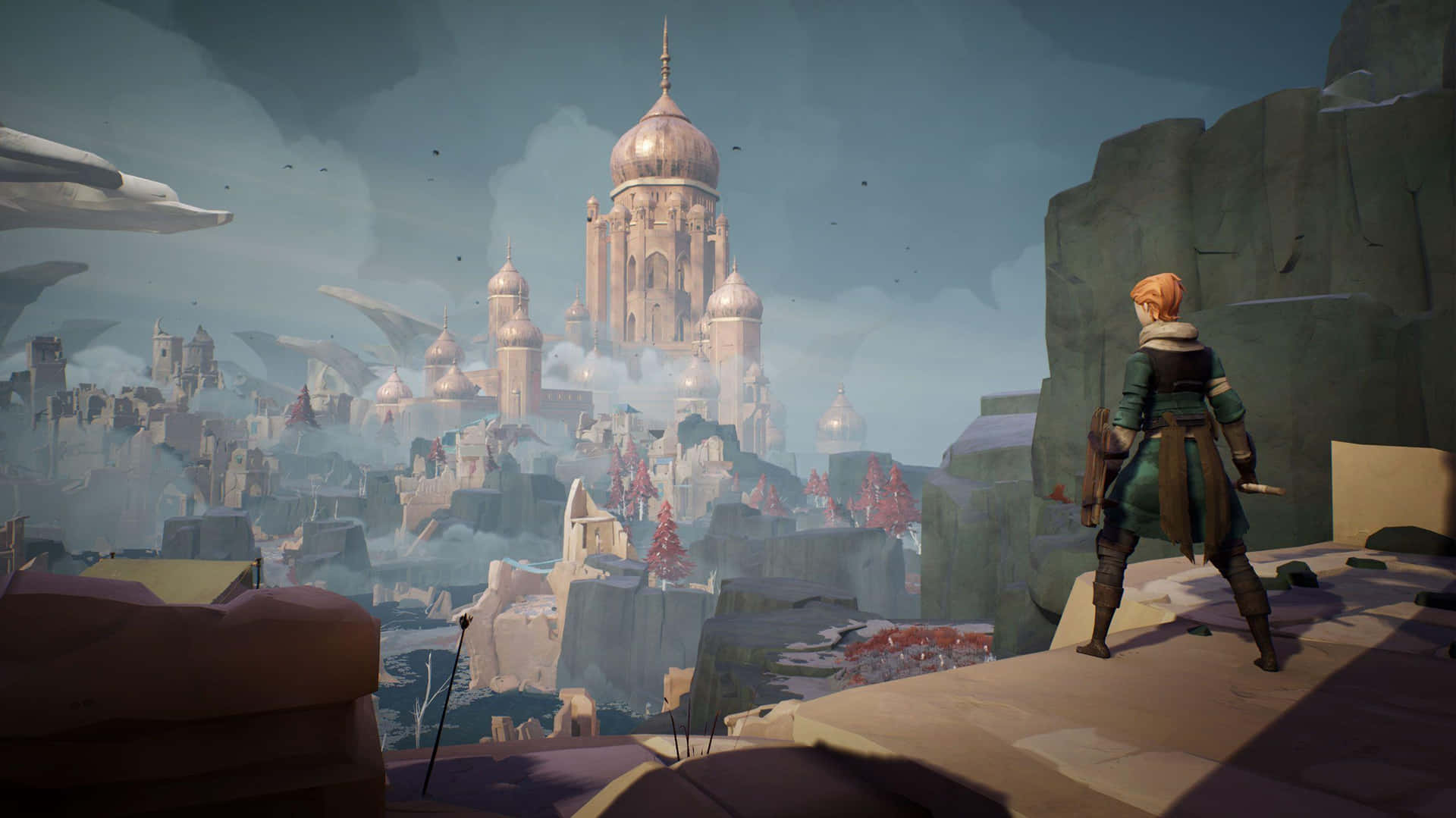 Explore the Unknown in the Action-Adventure RPG game "Ashen" Wallpaper