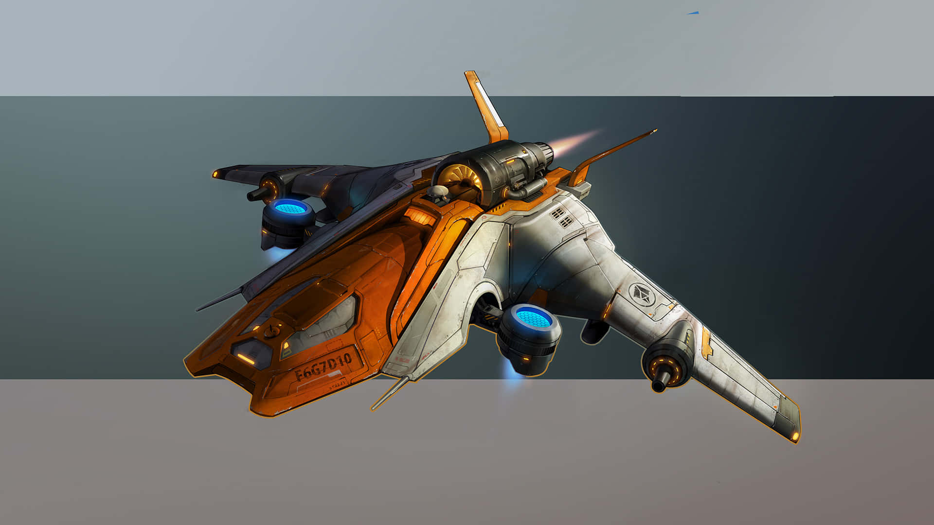 Fury Aircraft In Ashes Of The Singularity Background