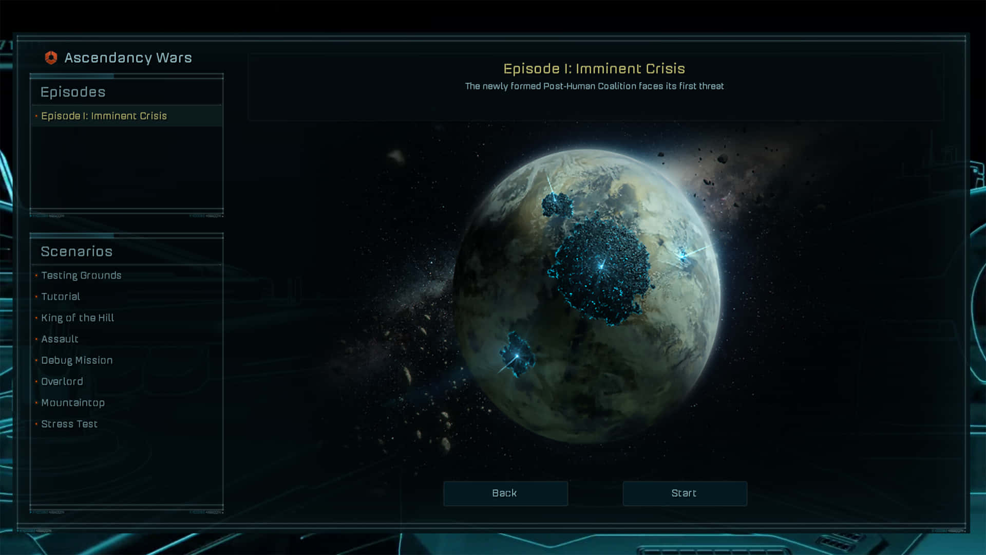 Episode One Loading Screen In Ashes Of The Singularity Background
