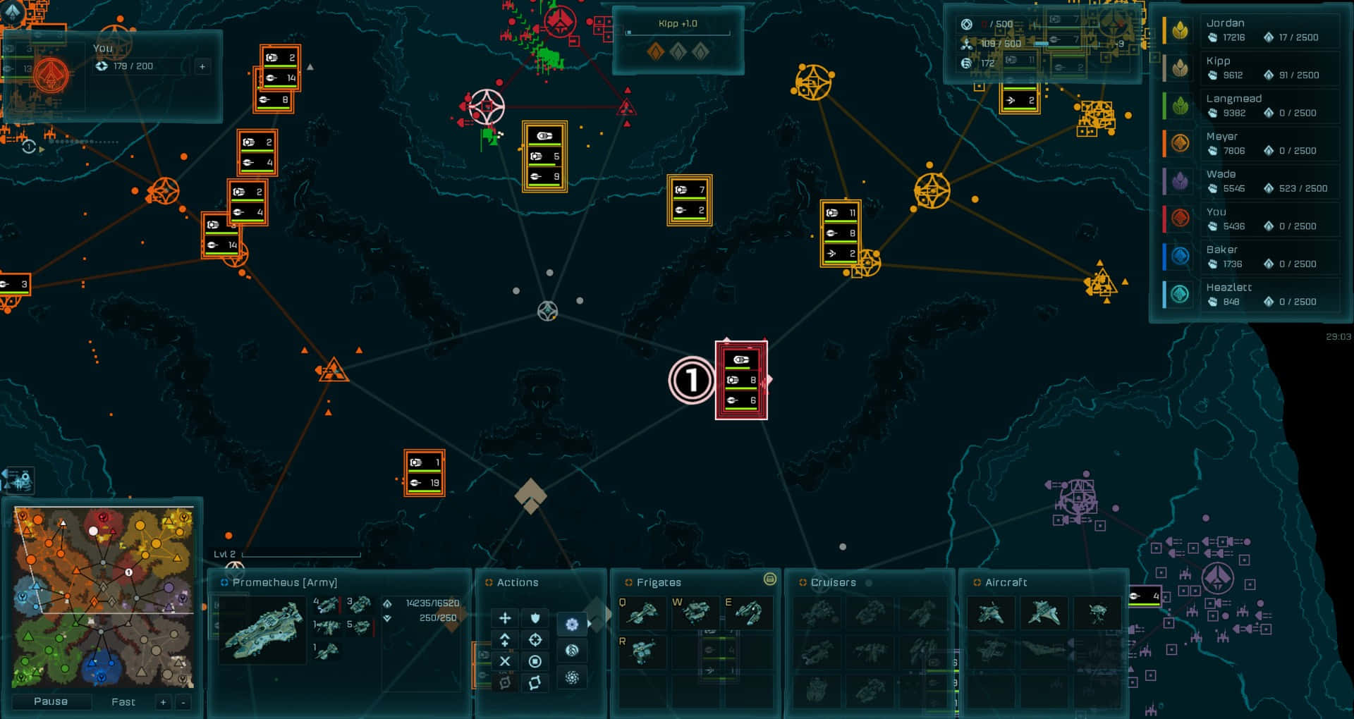 A Screenshot Of A Game With Many Different Types Of Ships