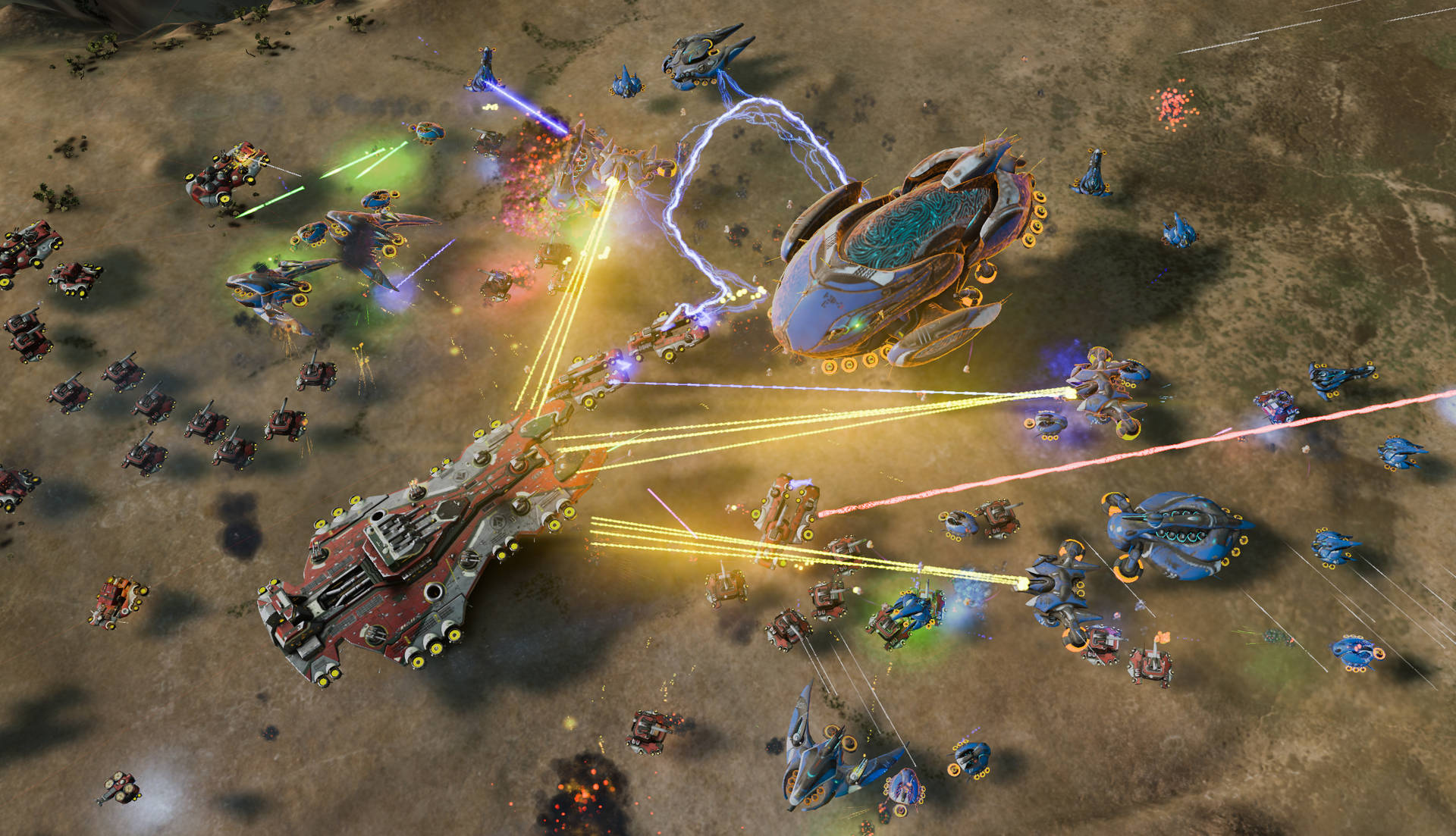 Ashes Of The Singularity Escalation Units Wallpaper