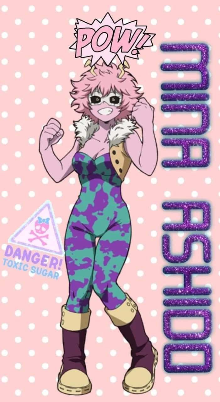 Breathe color into your walls with Ashido wallpapers Wallpaper