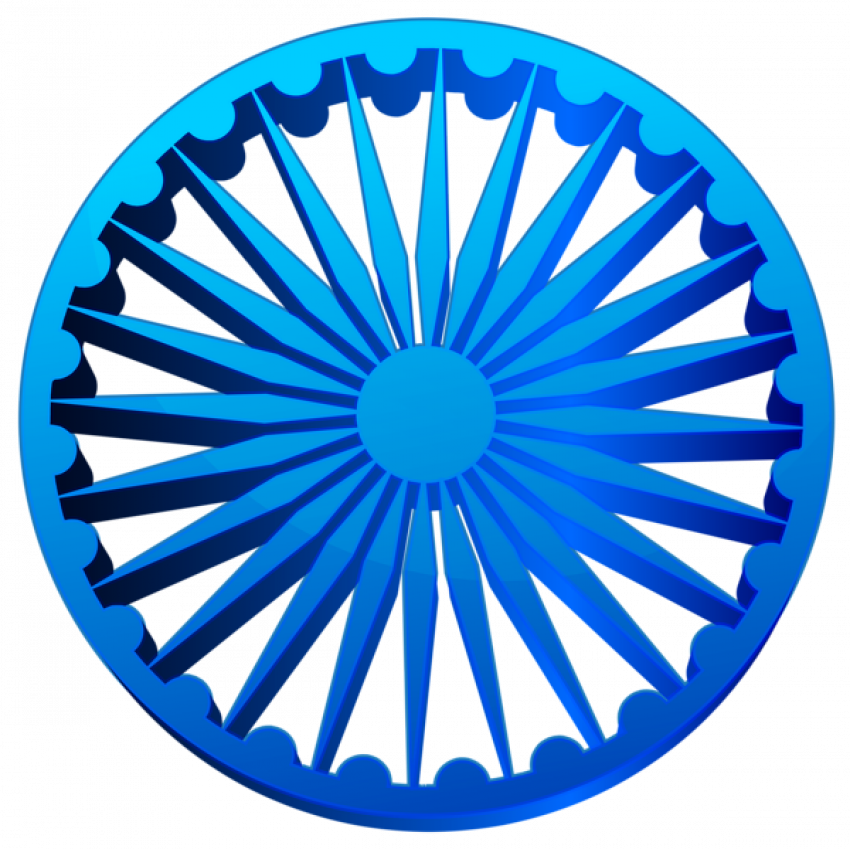 Ashoka Chakra Graphic PNG