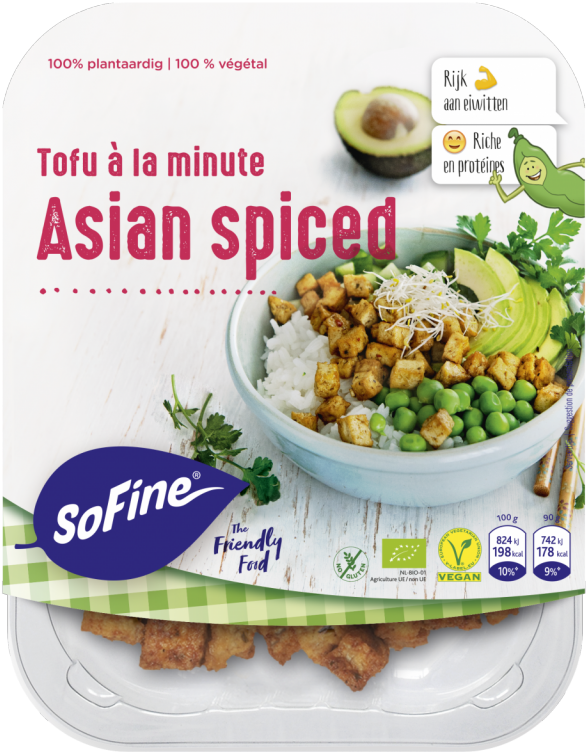 Asian Spiced Tofu Package PNG