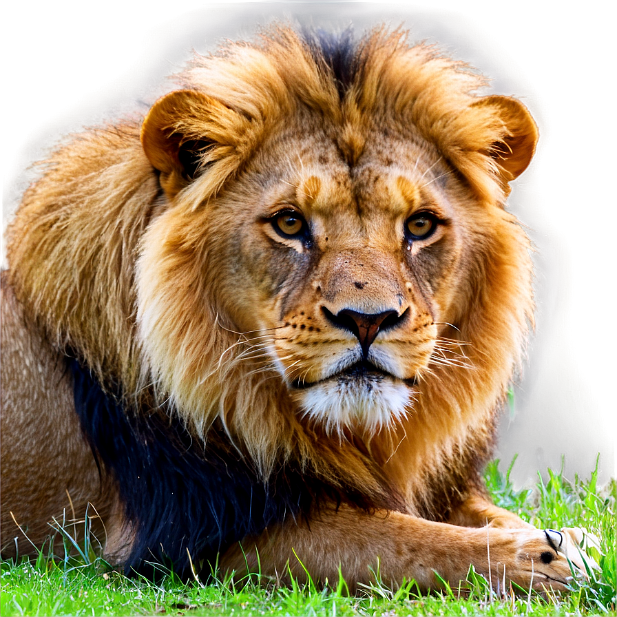 Asiatic Lion Endangered Png Ibu PNG