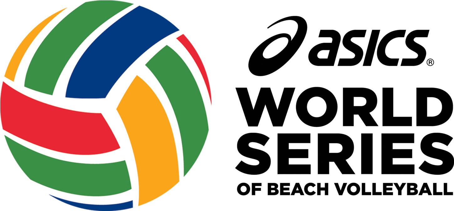 Asics World Series Beach Volleyball Logo PNG