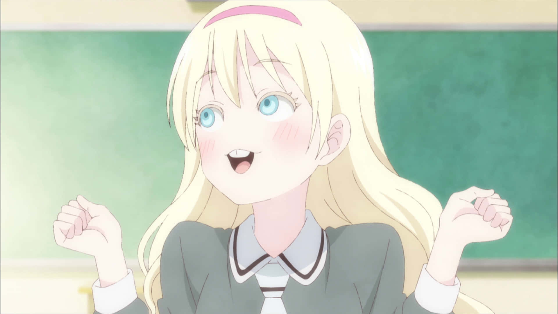 Escena De Anime Olivia De Asobi Asobase Fondo de pantalla