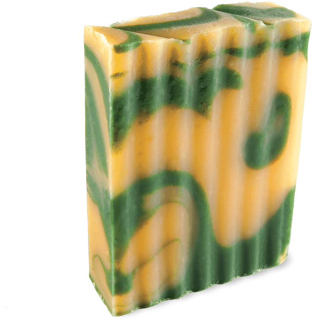 Asparagus Patterned Soap Bar PNG