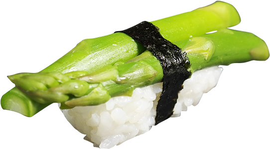 Asparagus Sushi Nigiri.png PNG