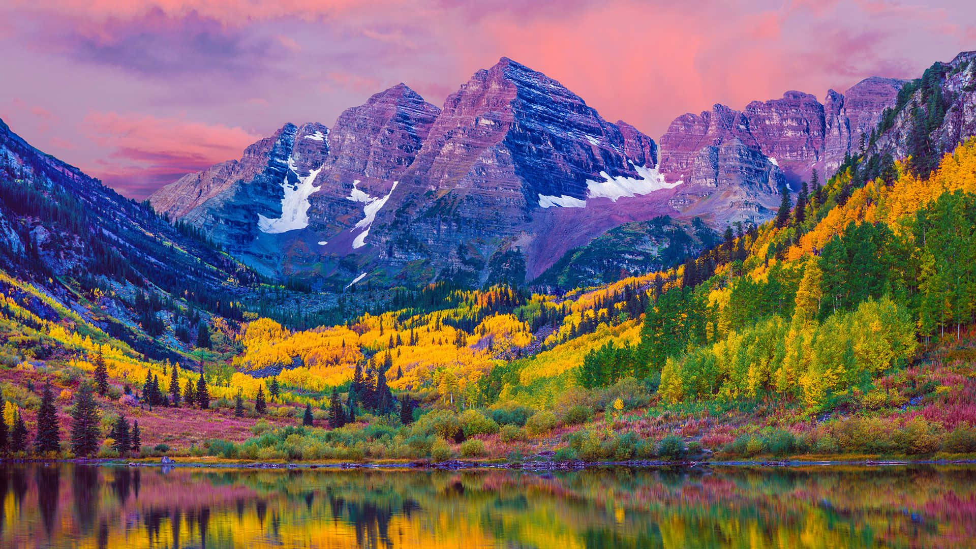 Atemberaubendeausblicke Auf Die Rocky Mountains In Aspen, Colorado