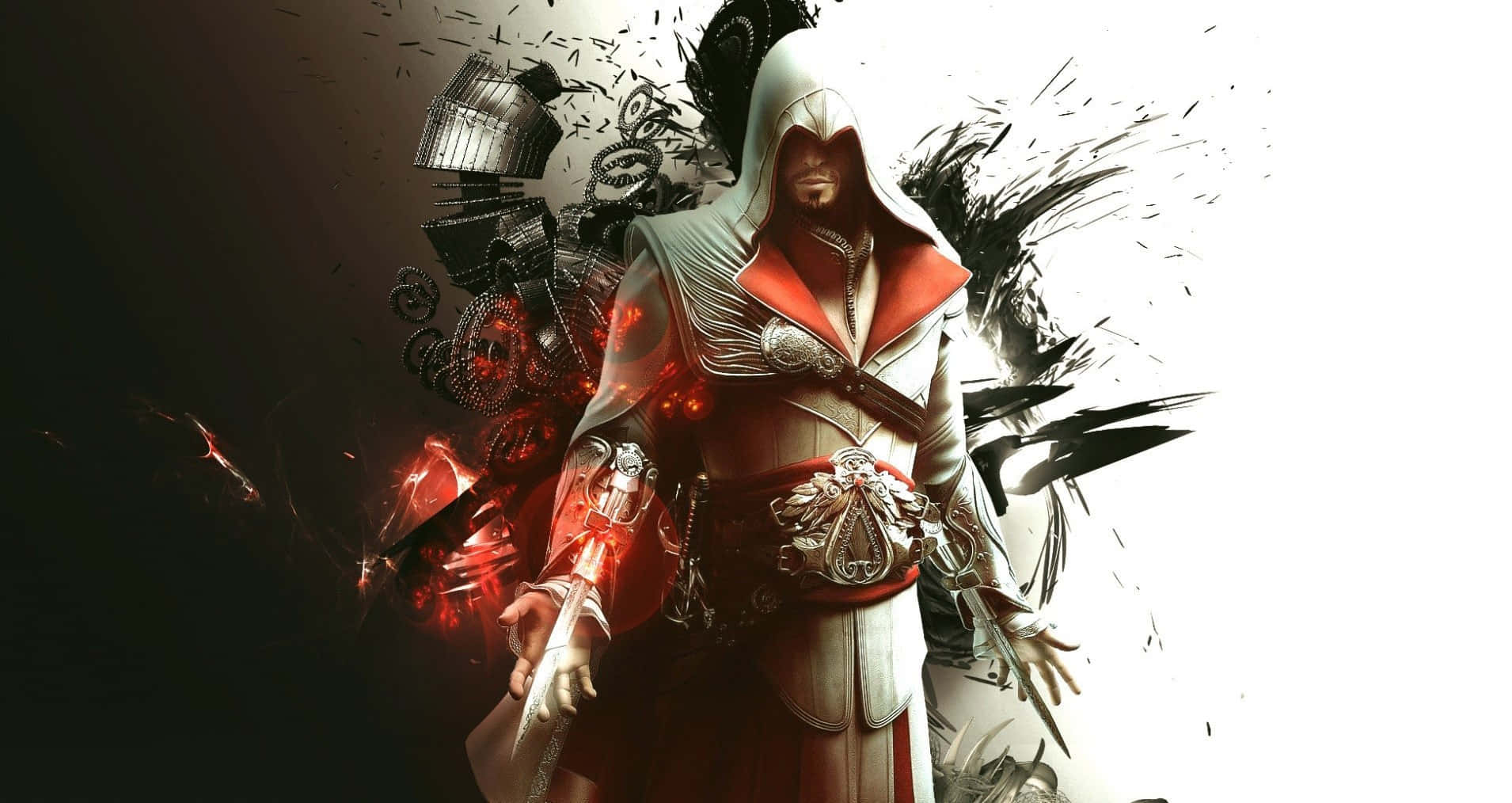 Assassin's Creed protagonists facing an epic challenge