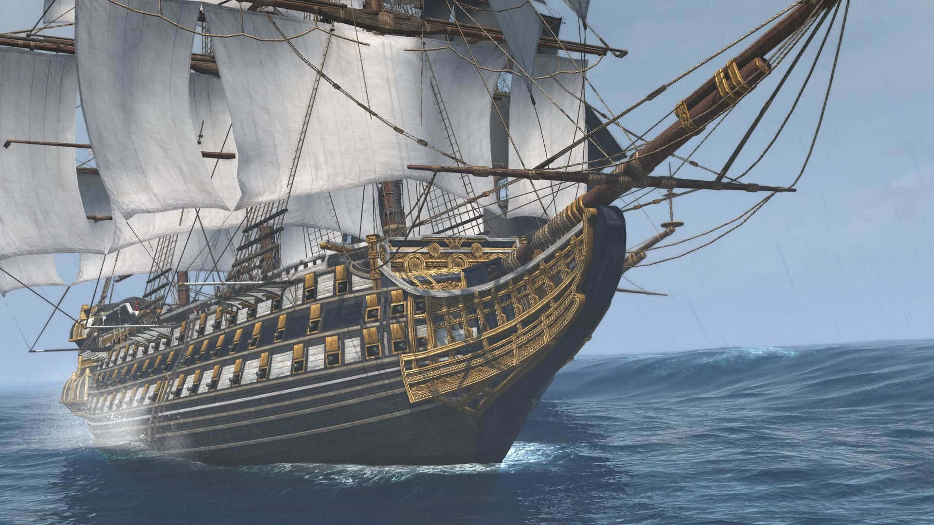 Emocionantescombates De Barcos En Assassin's Creed 4 Black Flag Fondo de pantalla