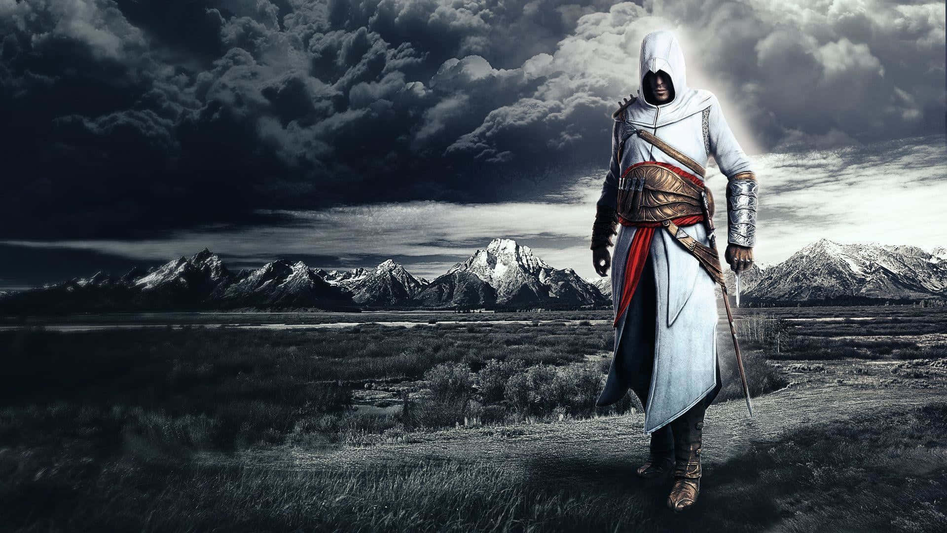 Caption: Altair, the Legendary Assassin of Assassin's Creed Wallpaper