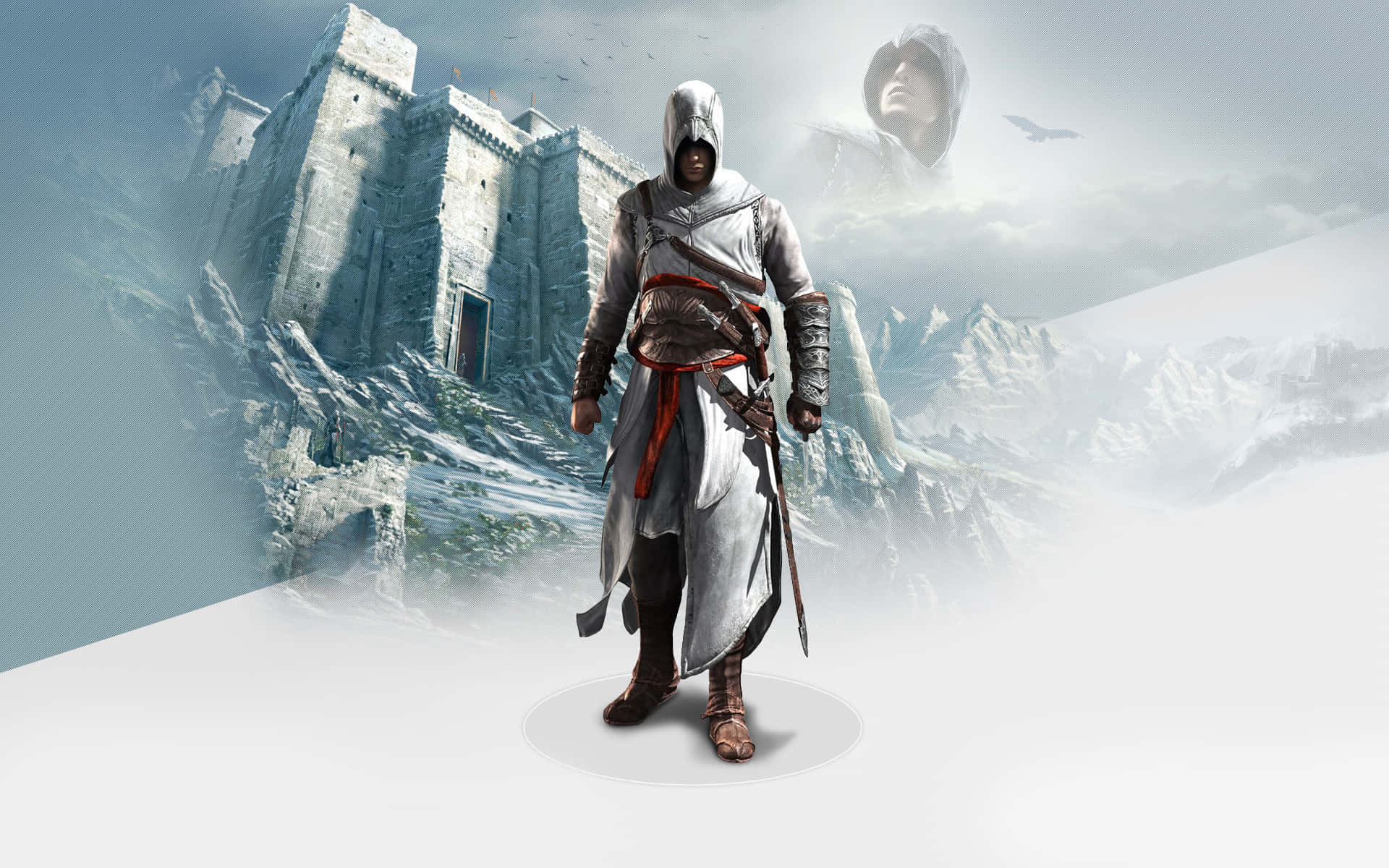 Assassin's Creed Altair in Action Wallpaper