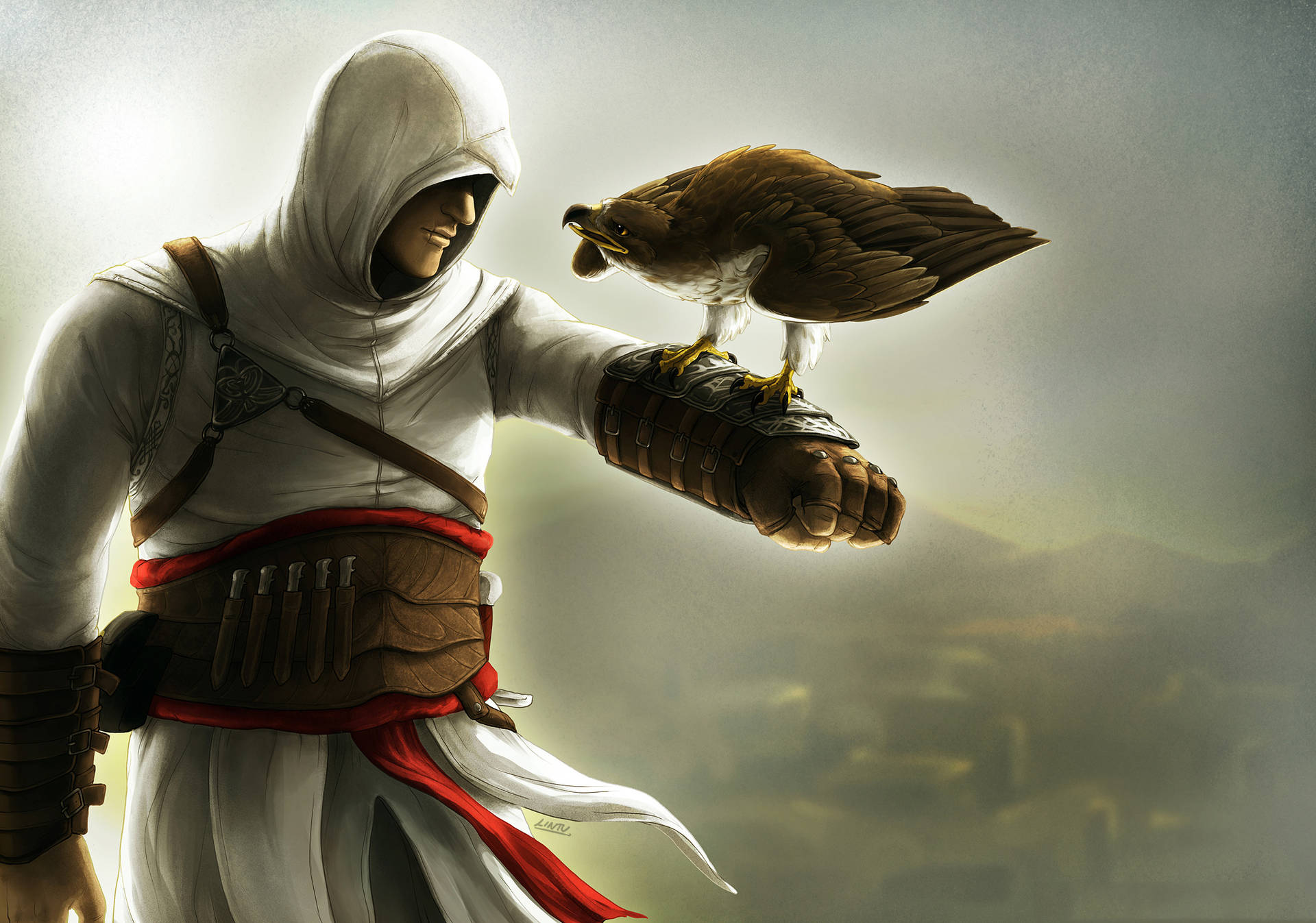 Assassin's Creed Altair With Eagle