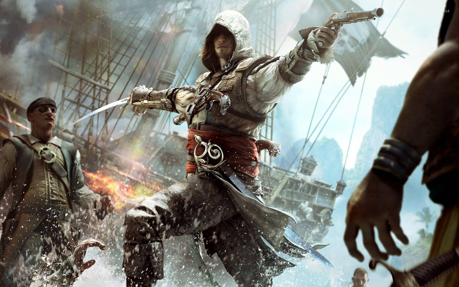 Assassin's Creed Black Flag Fearless Soldier Wallpaper