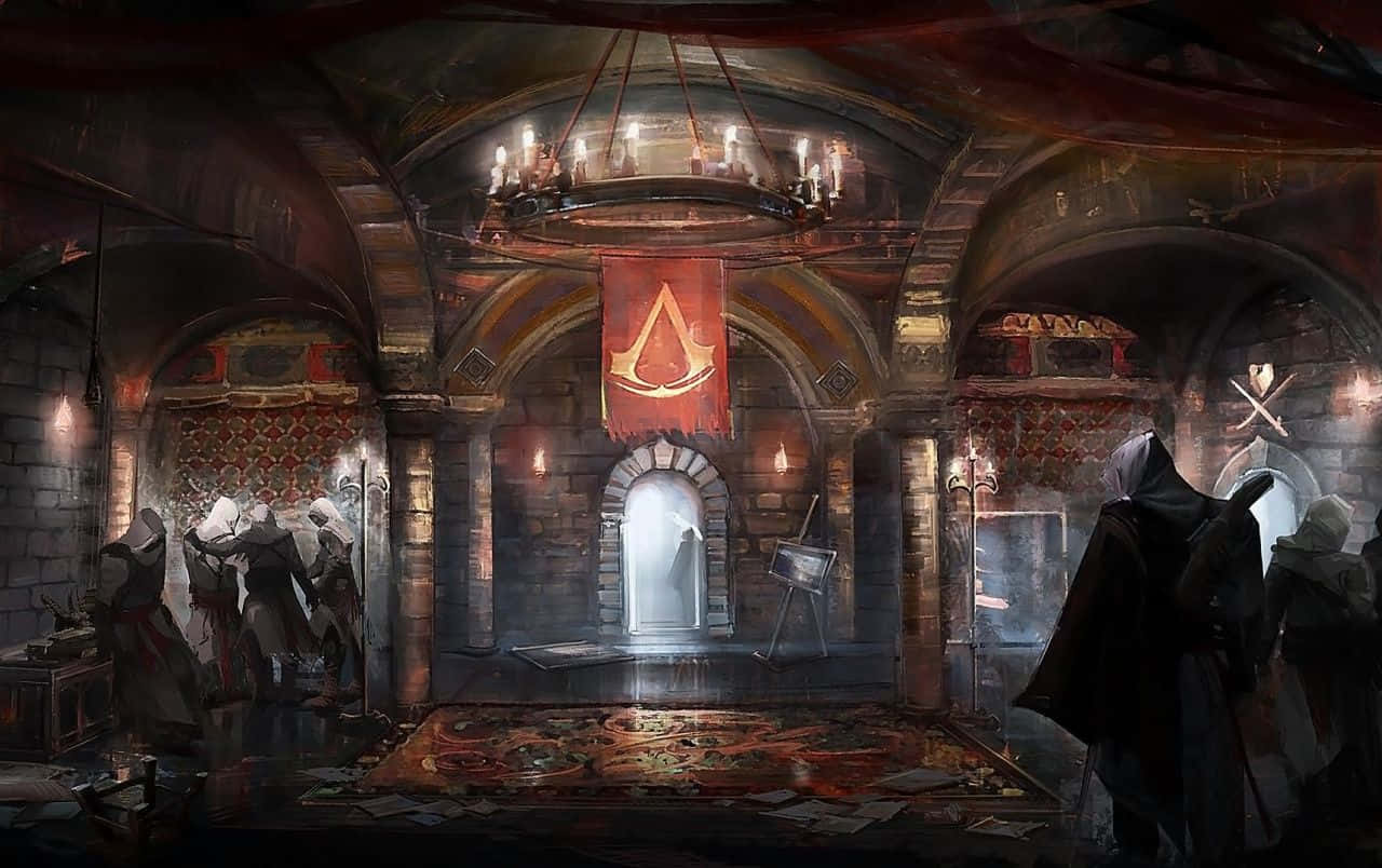 The Luxurious Yet Dangerous World of Assassin's Creed Brotherhood Wallpaper