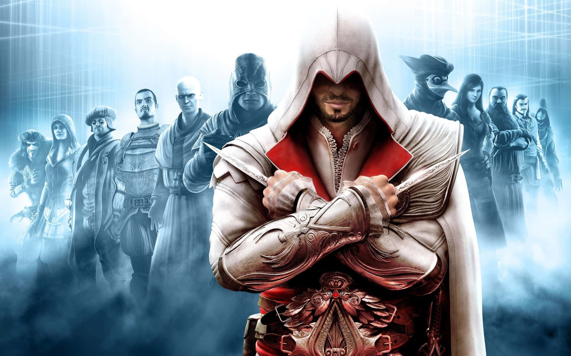 Captivating Assassin's Creed Brotherhood Game Scene Wallpaper