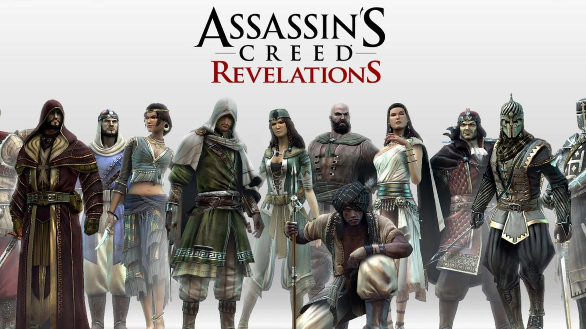 Épicogrupo De Personajes De Assassin's Creed Fondo de pantalla
