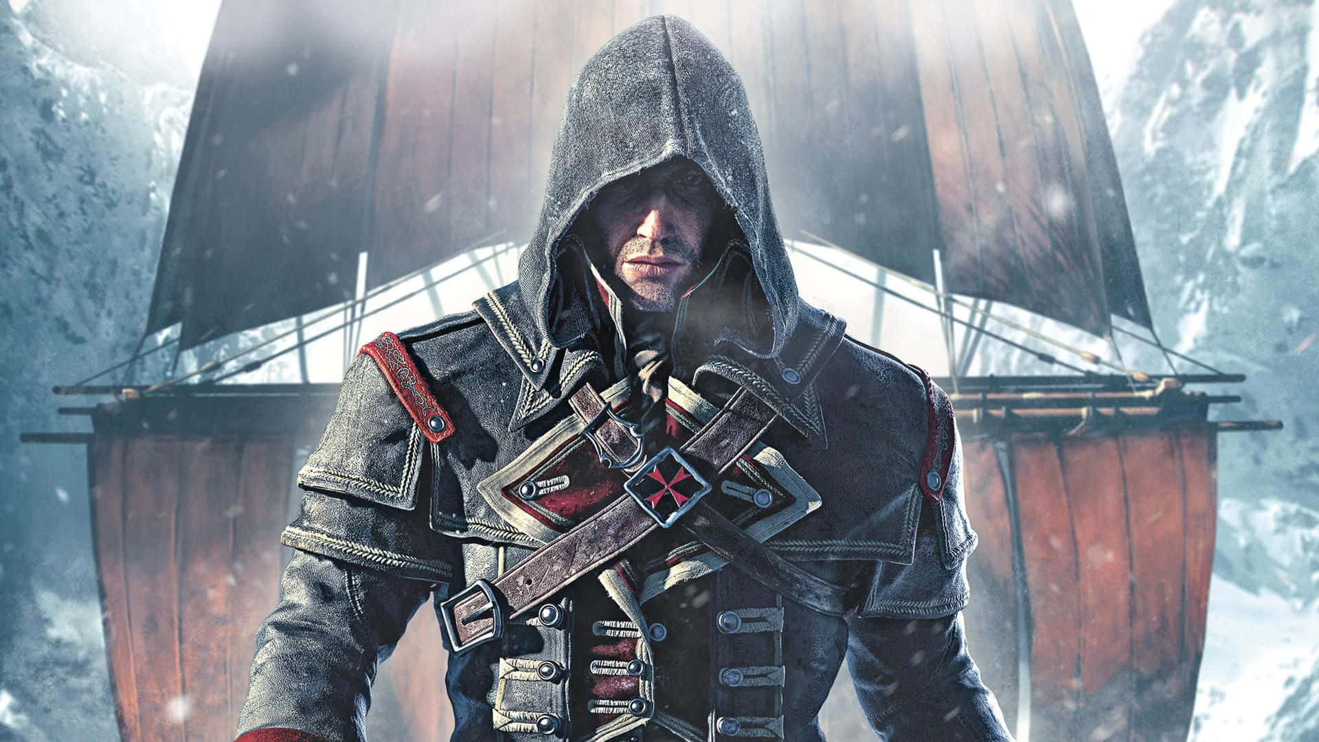 Personajesde Assassin's Creed Participando En Acción. Fondo de pantalla