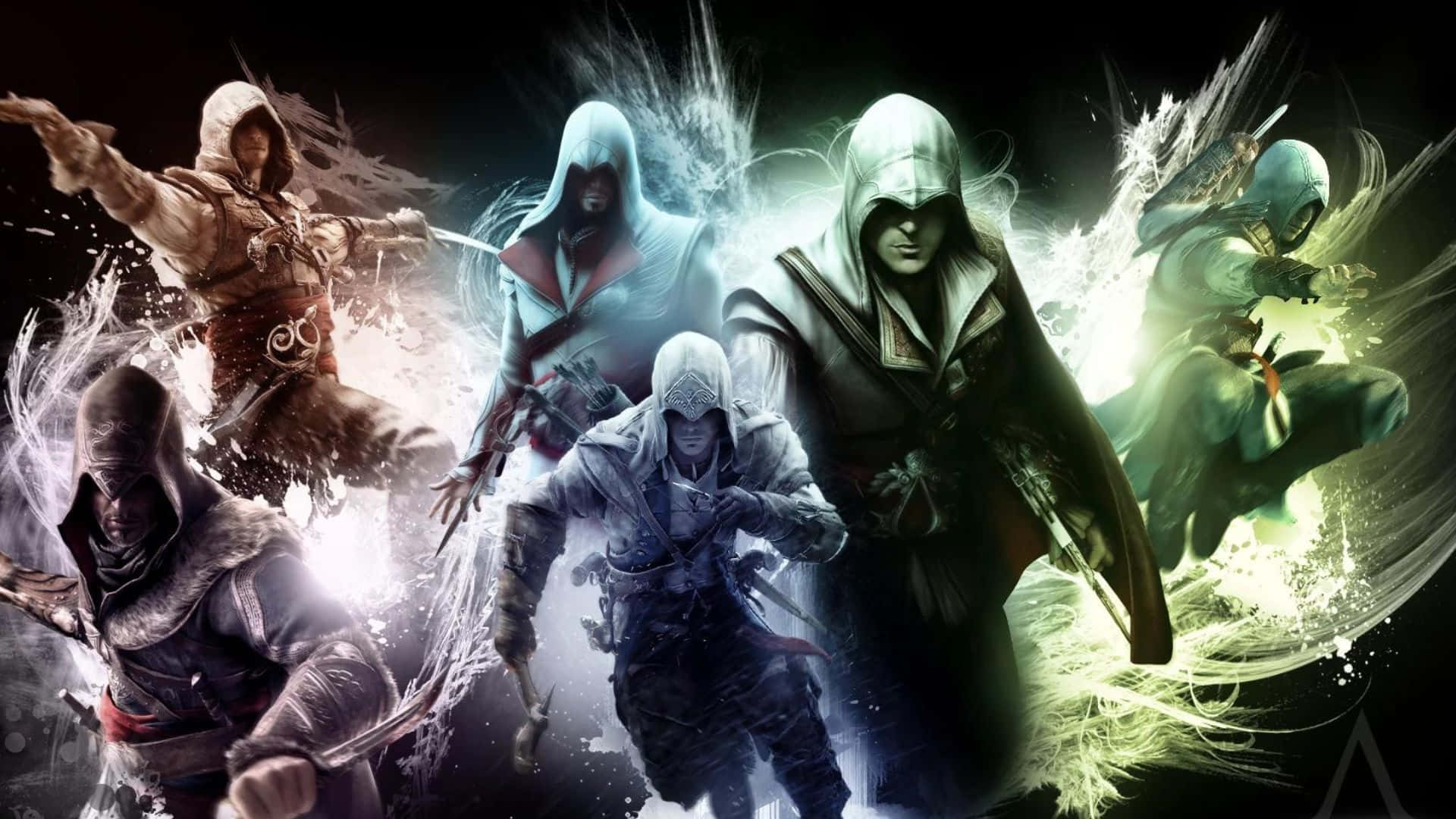 Personajesicónicos De Assassin's Creed Fondo de pantalla