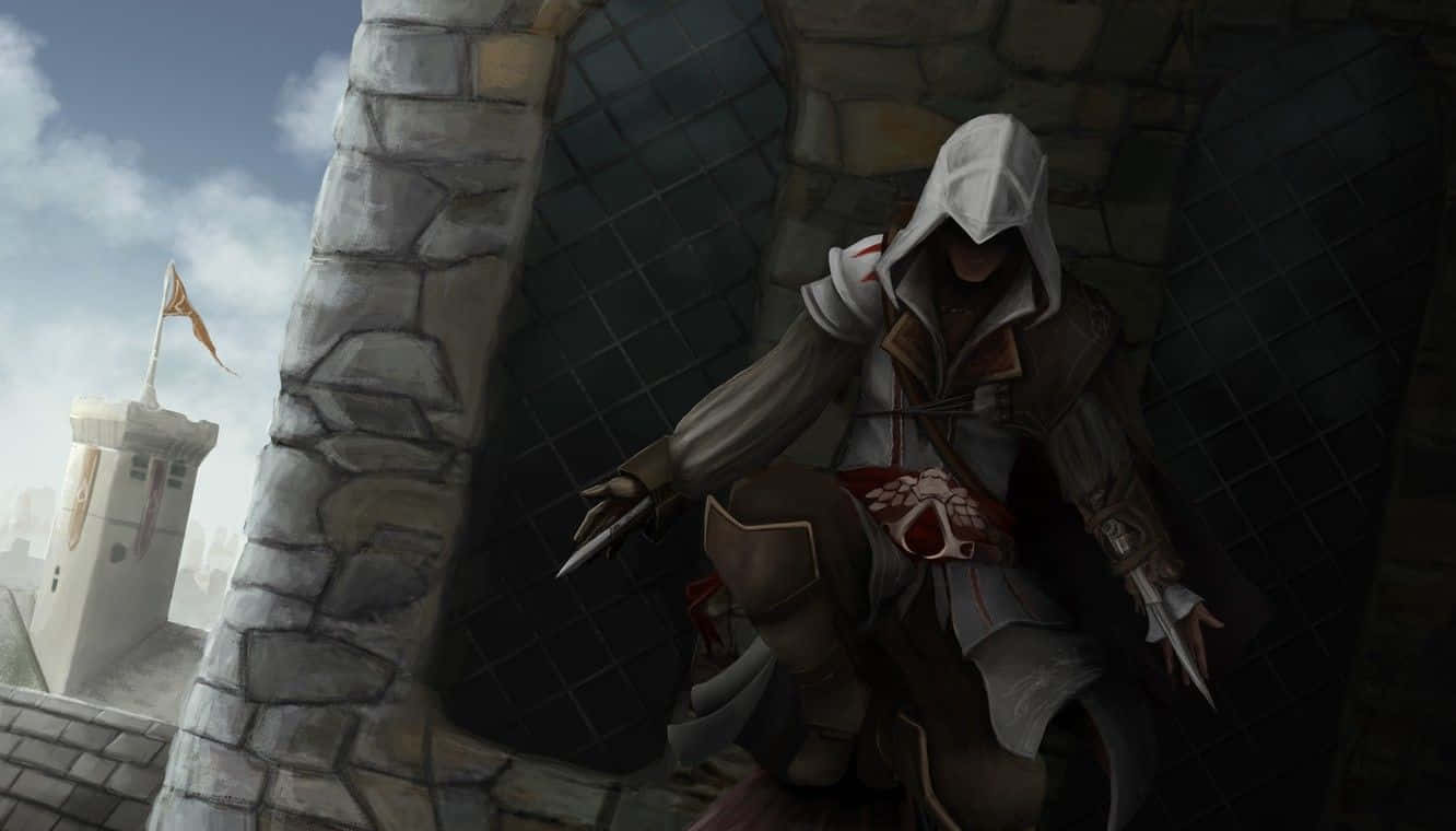 Assassin's Creed Ezio 1332 X 760 Wallpaper Wallpaper