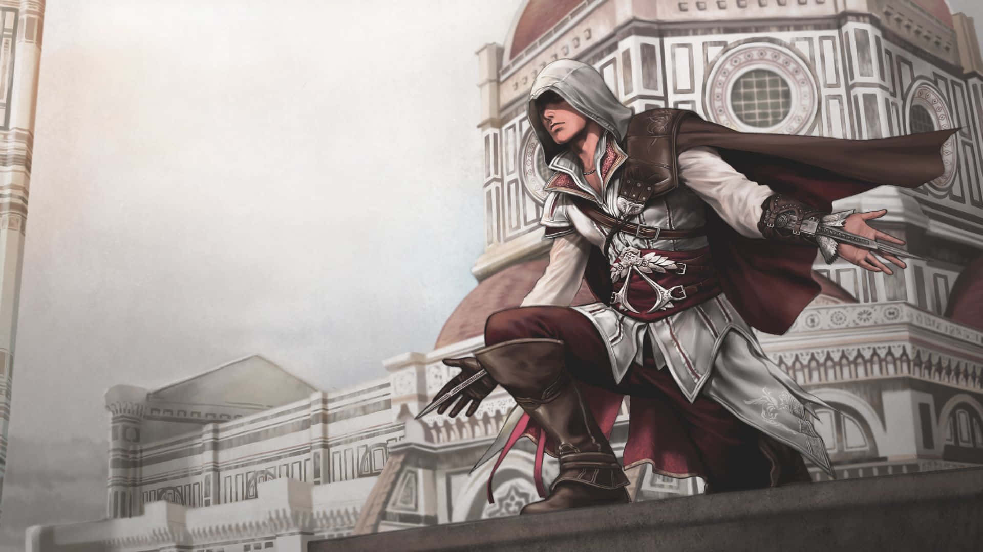 Assassin'screed Ezio - El Maestro Asesino En Acción Fondo de pantalla