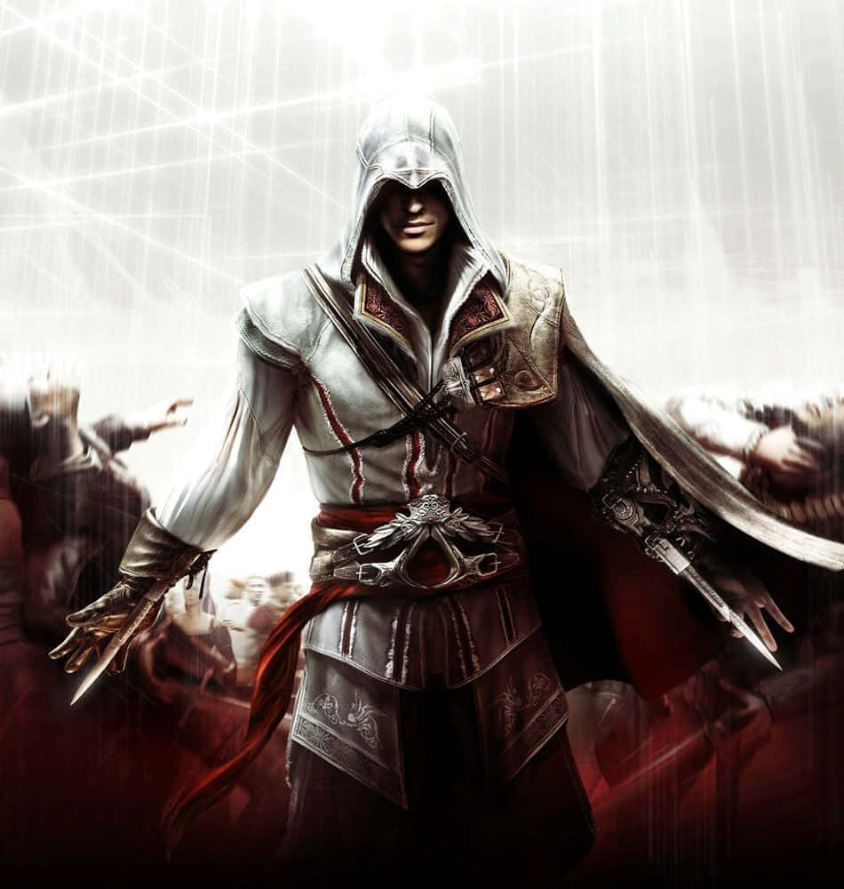 Ezio Auditore, the Legendary Assassin of the Renaissance Wallpaper