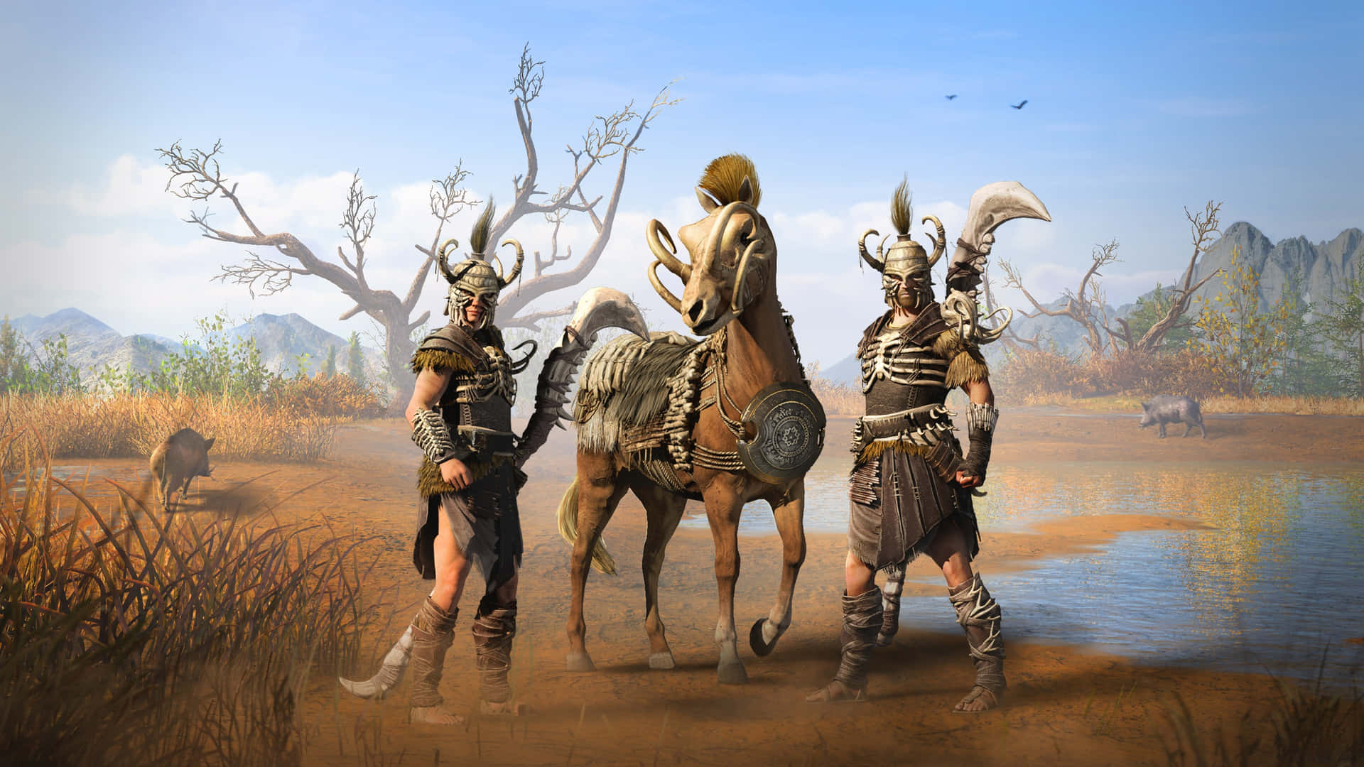 Assassin's Creed Odyssey Background Wild Boar Pack