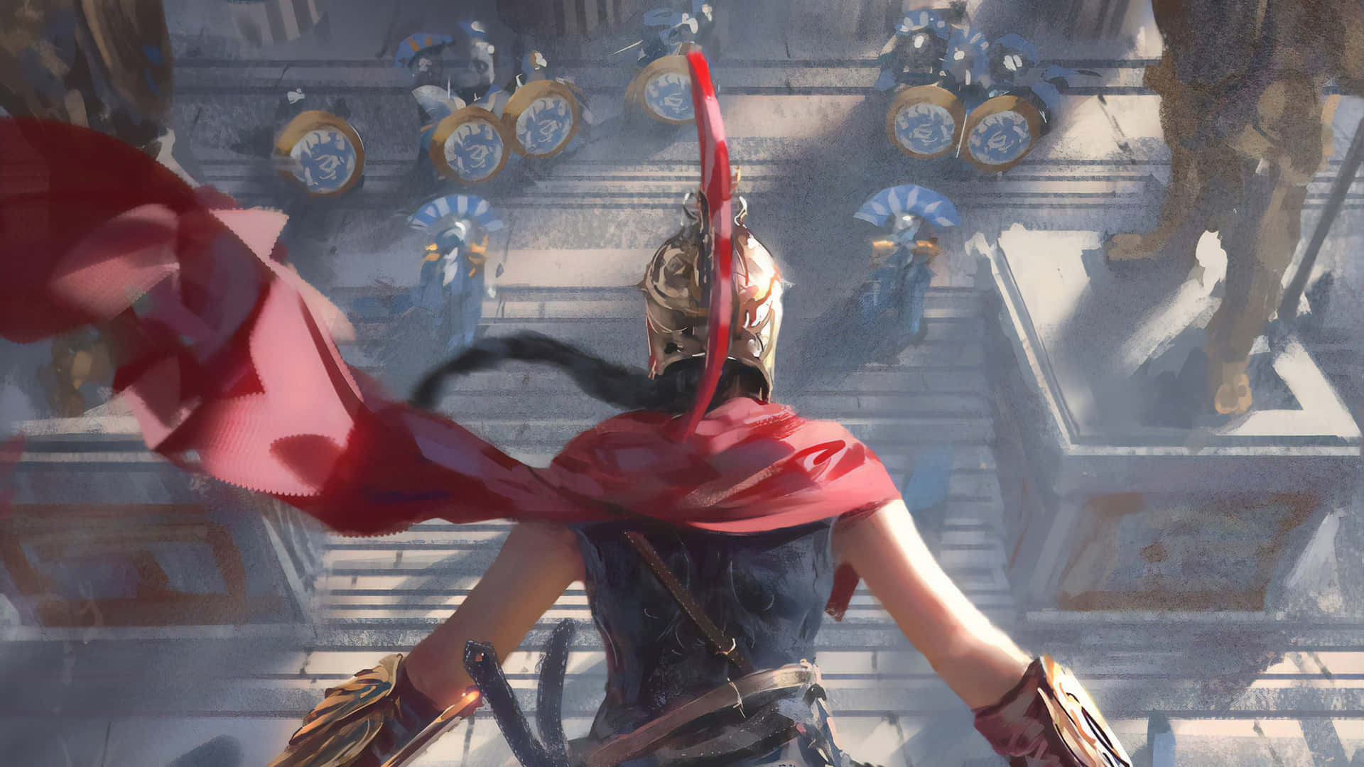 Assassin's Creed Odyssey Background&Kassandra