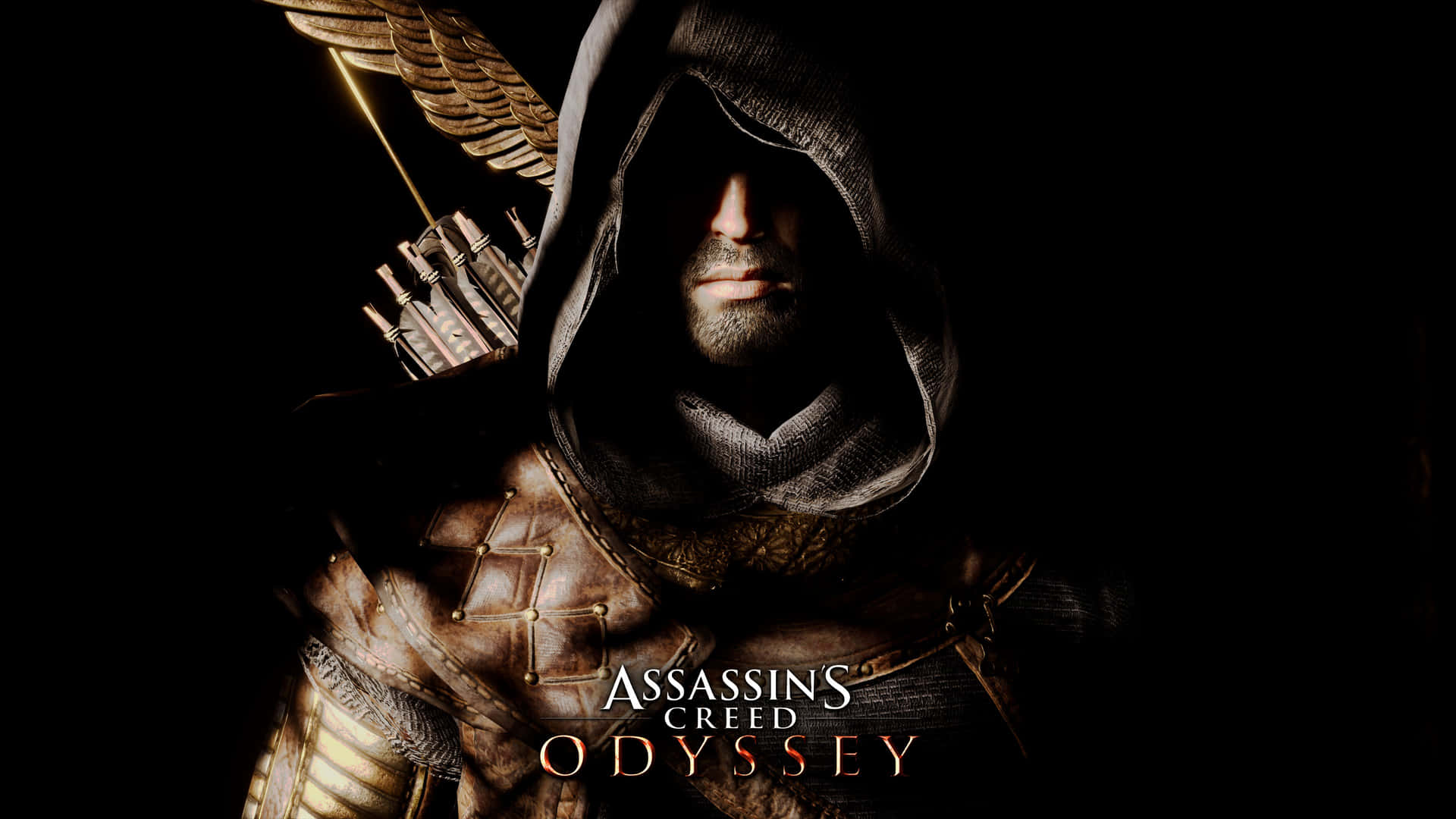 Fondode Pantalla De Assassin's Creed Odyssey Arquero Con Capucha.