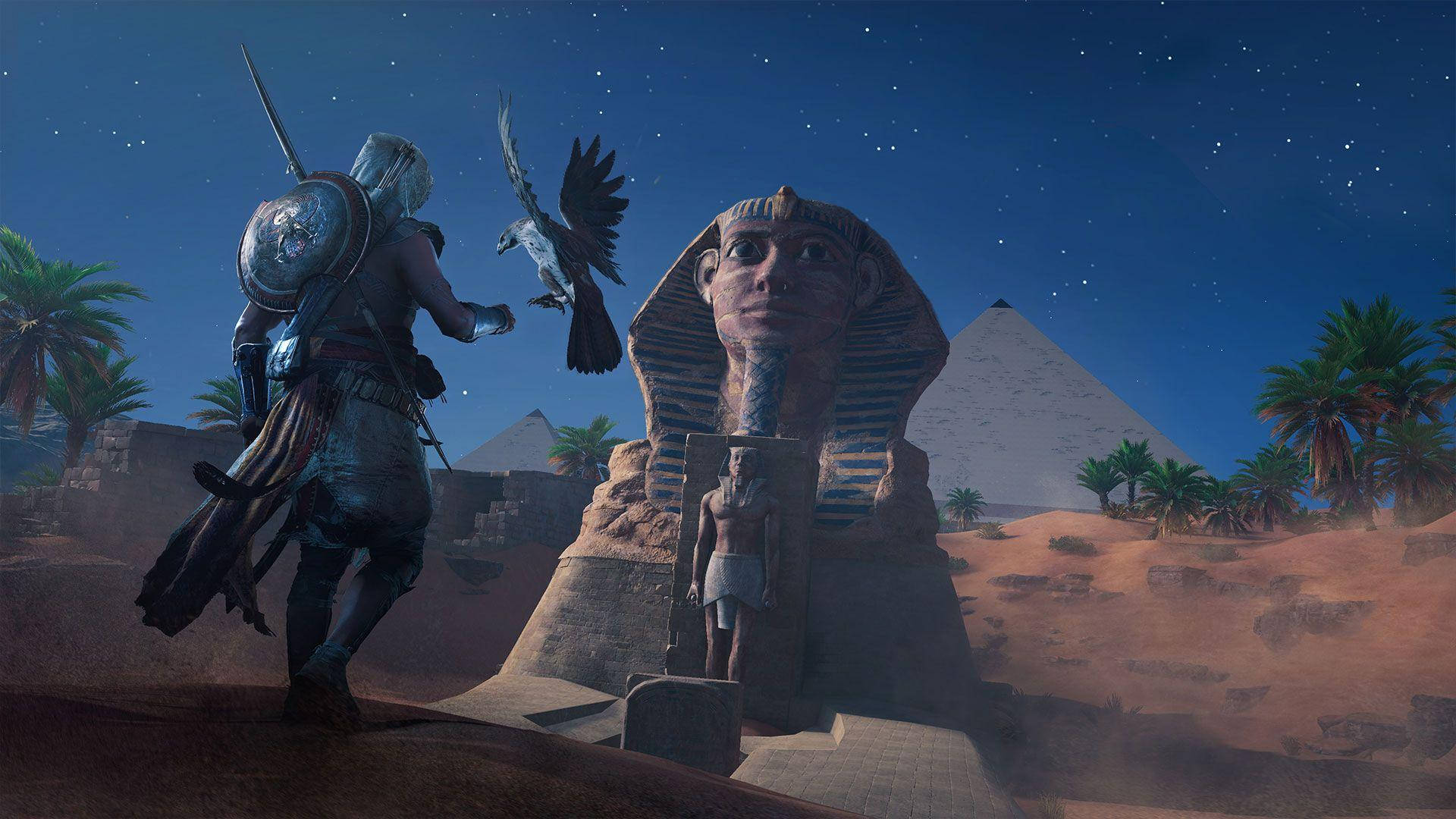 Assassin's Creed Origins Sphinx Of Giza Wallpaper