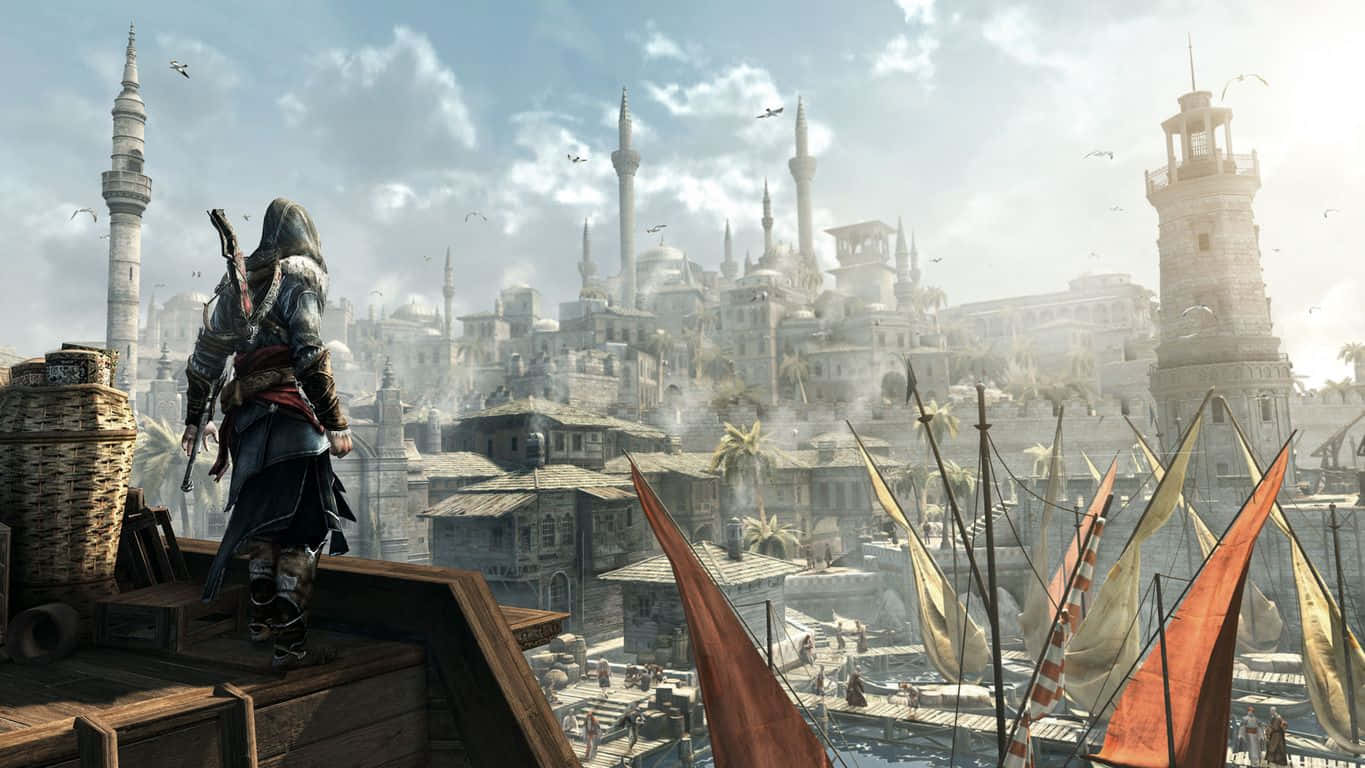 Fondode Pantalla De Assassin's Creed Revelations En 1365 X 768 Fondo de pantalla